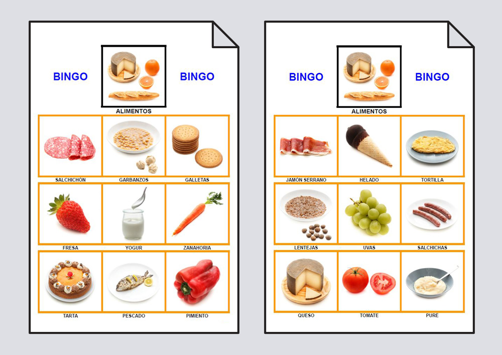 Alimentos ejemplos