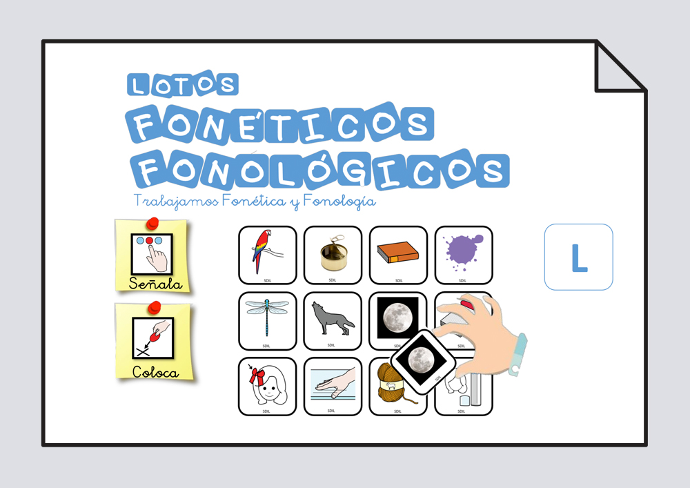 Loto - Letra L: Conciencia fonológica #Soyvisual