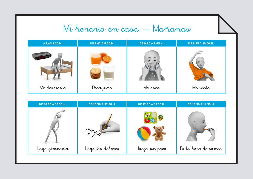 Horario en casa