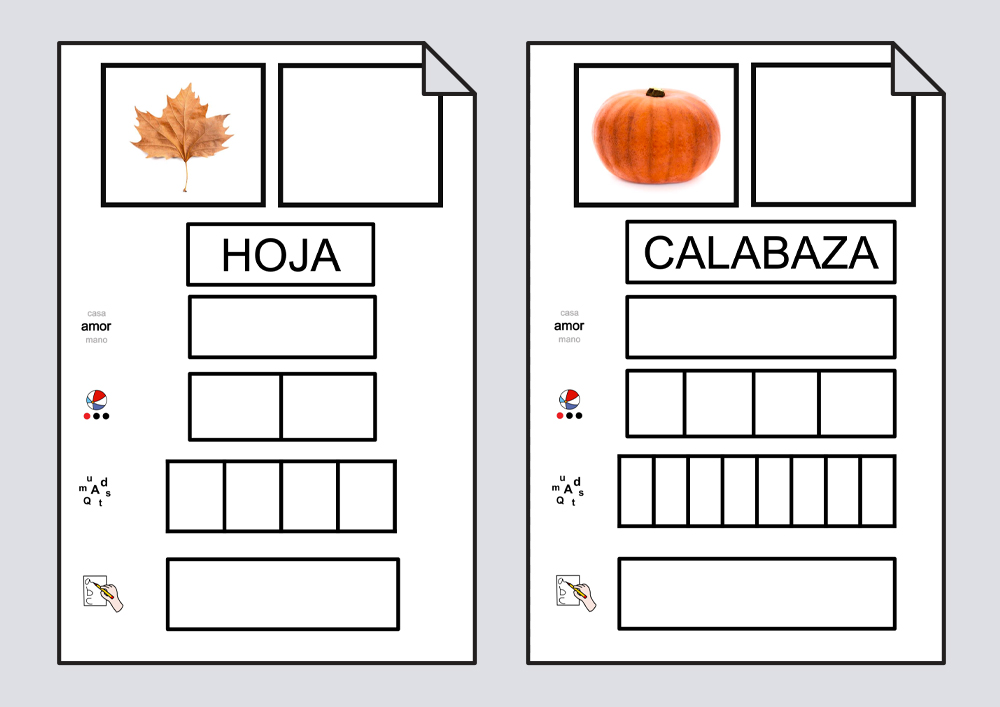 El otoño. Libro de lectura global