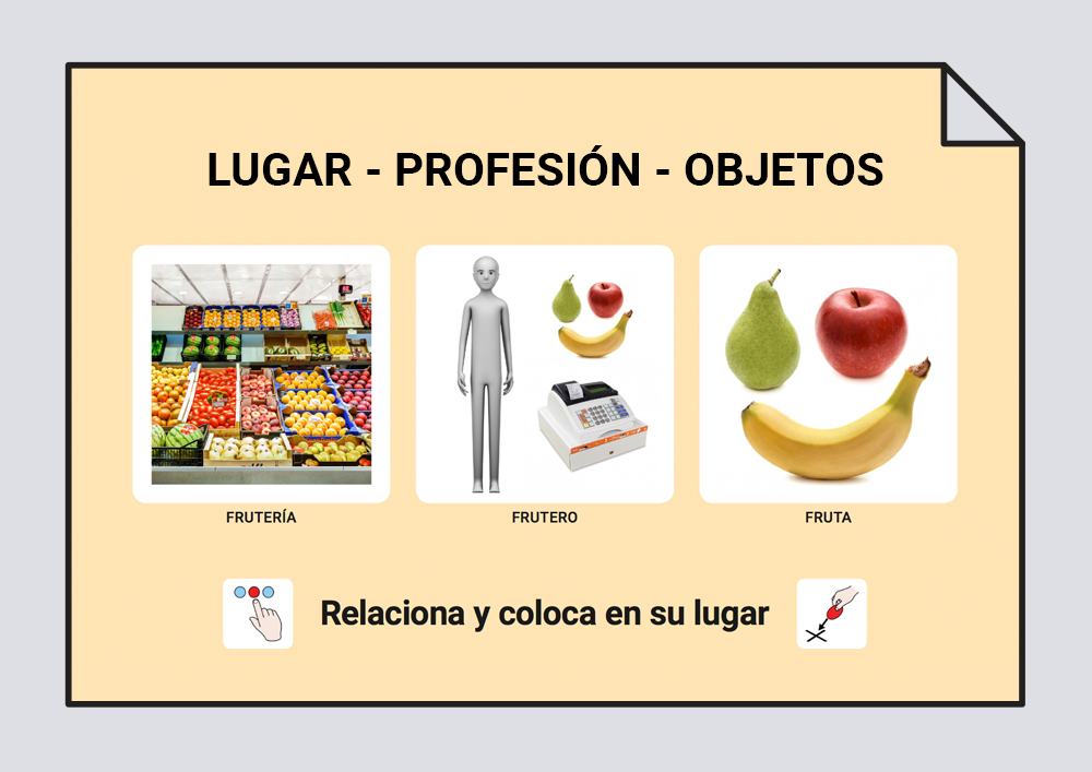 Lugar-Profesión-Objetos