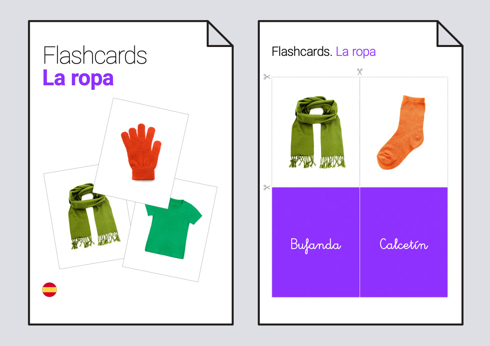 Flashcards. La ropa