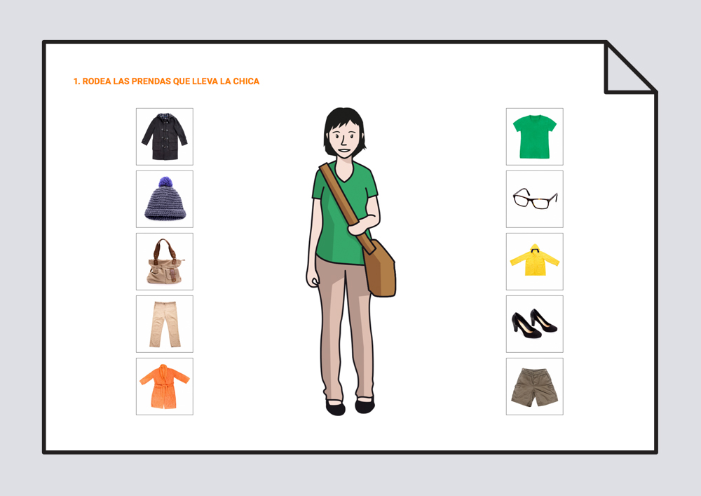 Qué ropa lleva puesta?: Vocabulario #Soyvisual