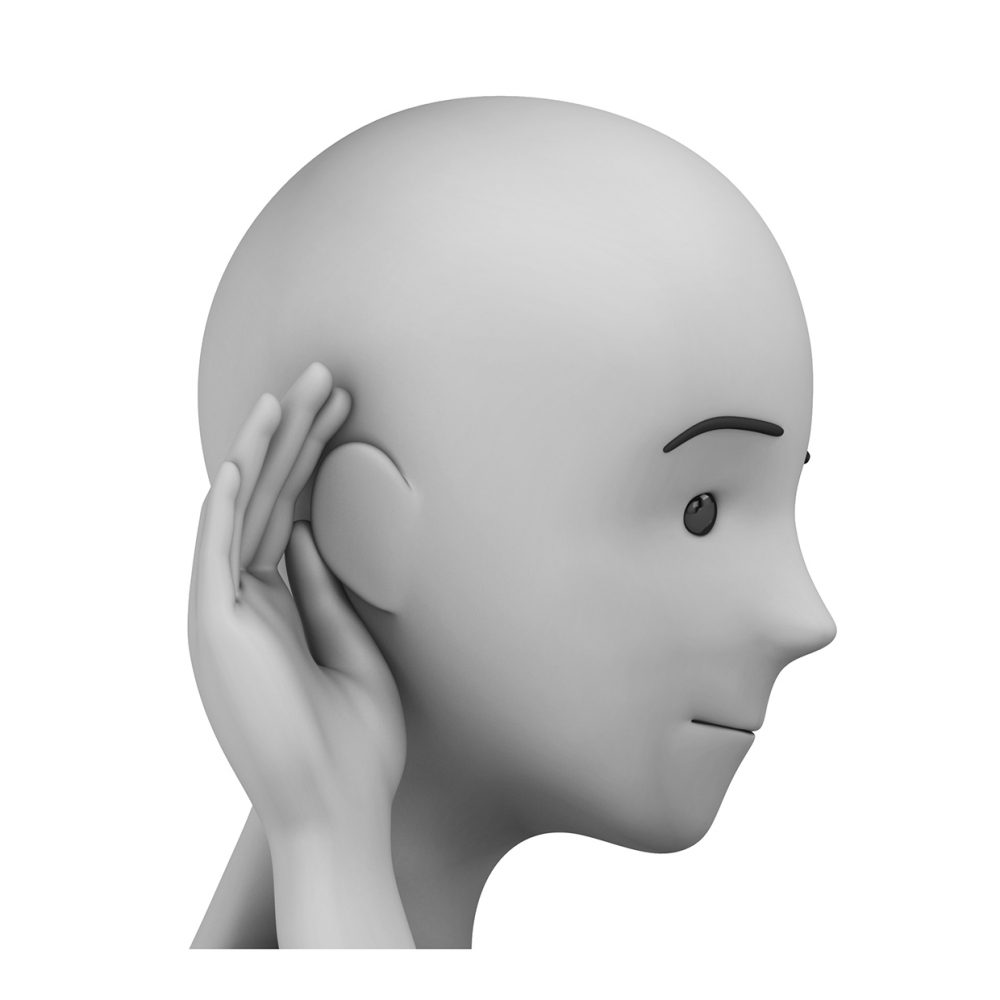 Imagen del verbo oir