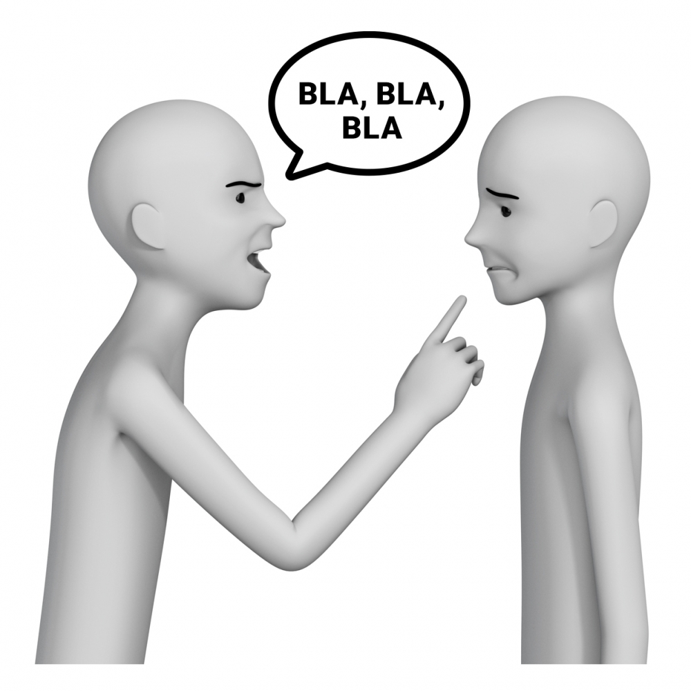 Imagen del verbo advertir