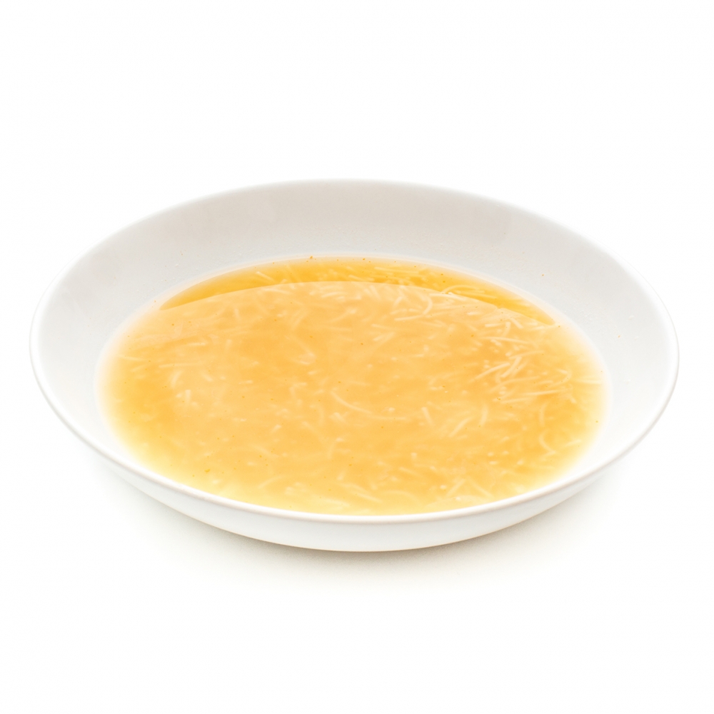 Imagen en la que se ve un plato con sopa