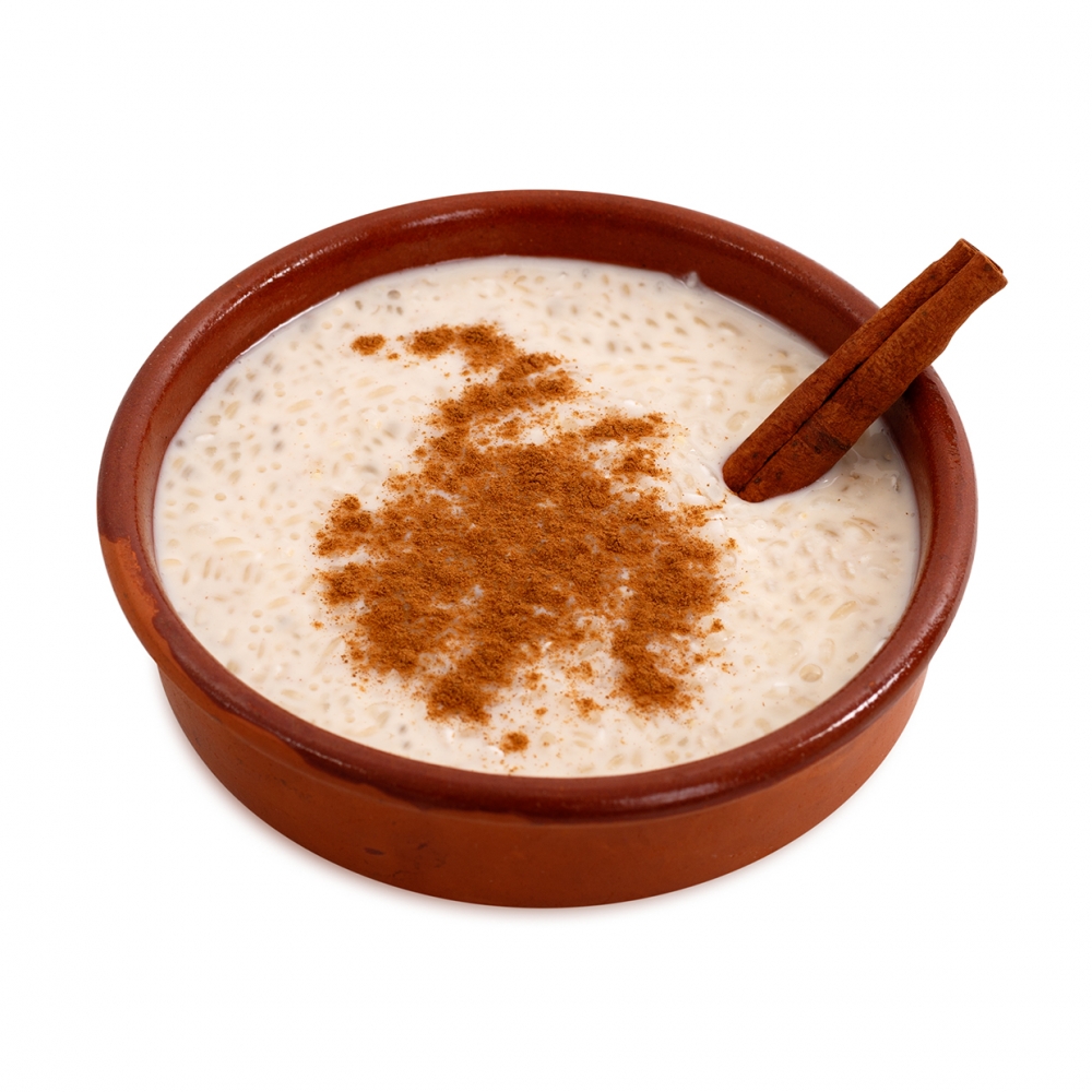 Imagen en la que se ve un arroz con leche
