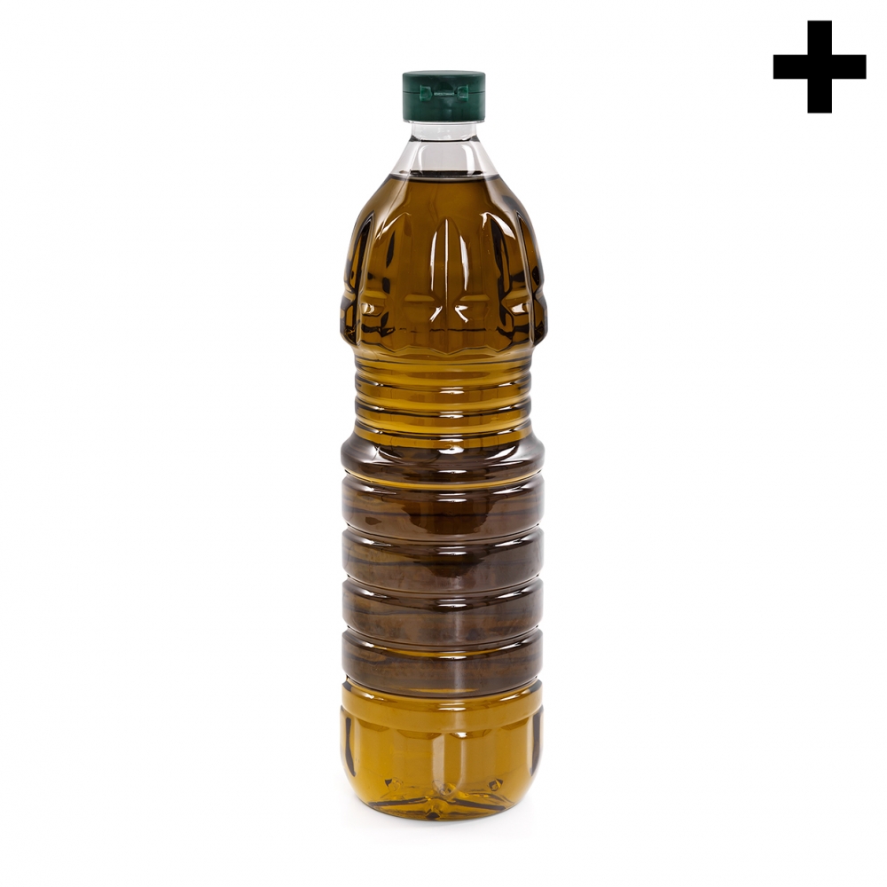 Imagen en la que se ve el plural del concepto botella de oliva