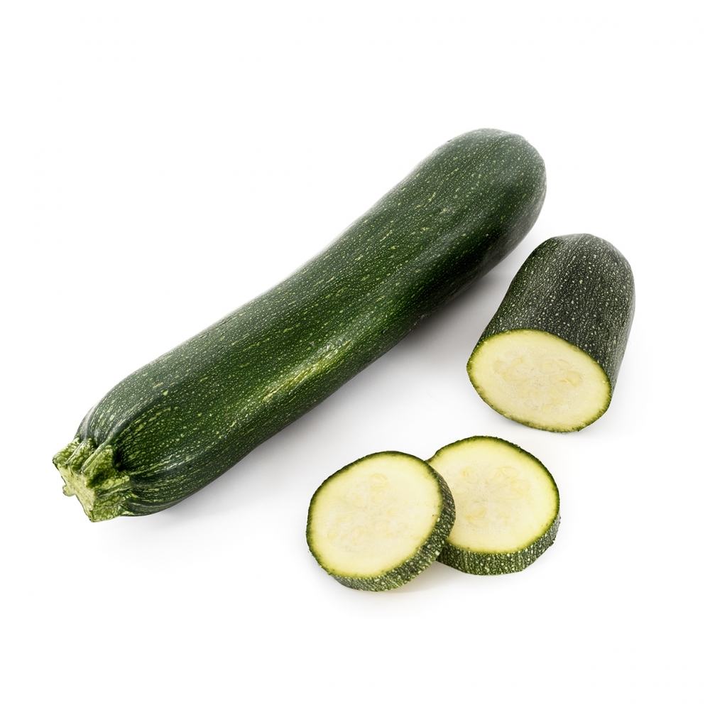 Imagen en la que se ve un calabacín