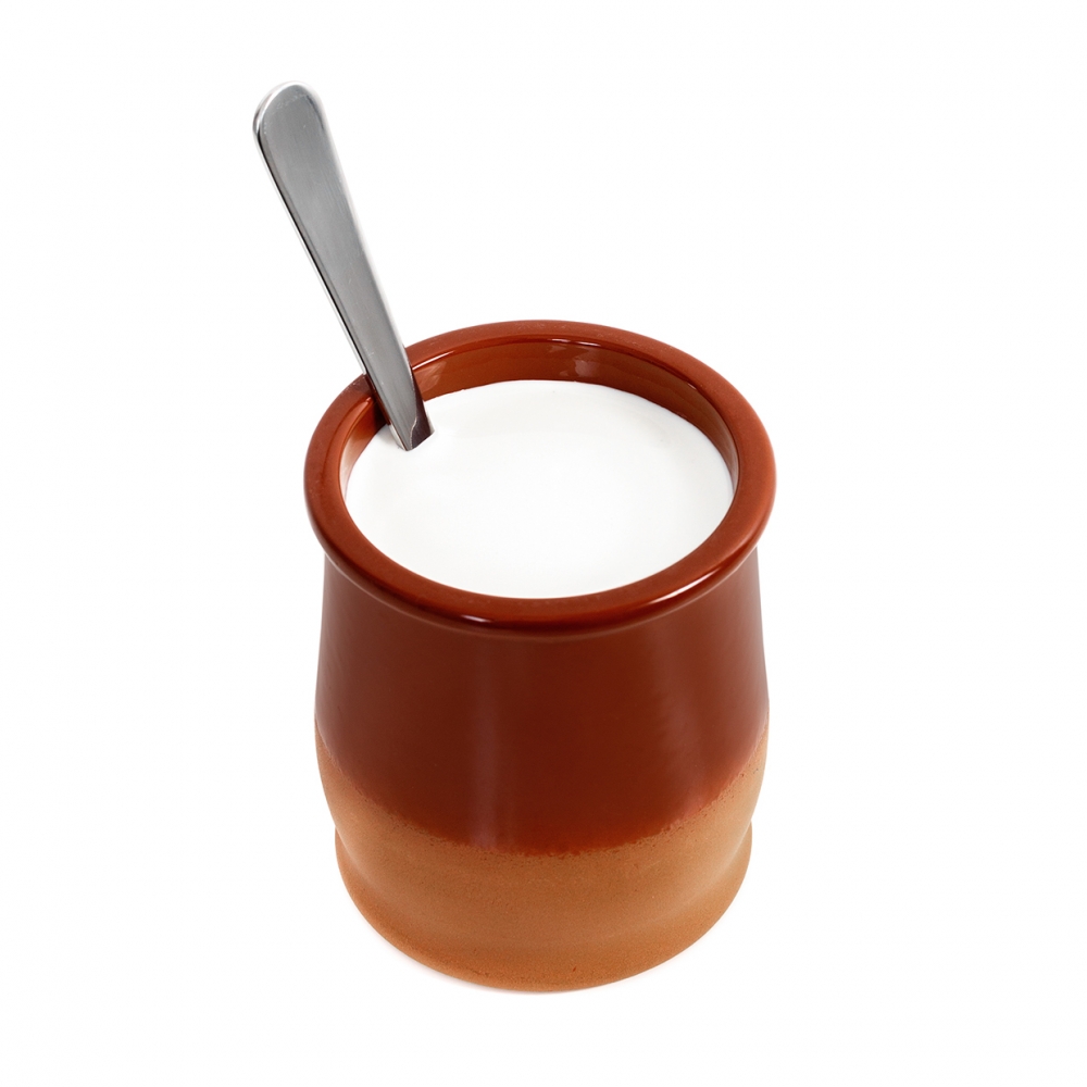 Imagen en la que se ve una cuajada