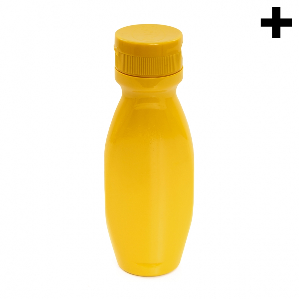 Imagen en la que se ve el plural del concepto bote de mostaza