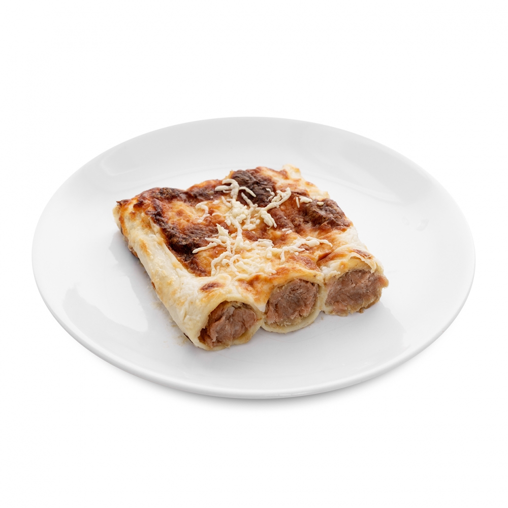 Imagen en la que se ve un plato de canelones