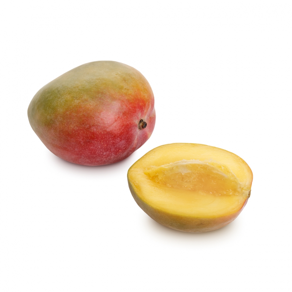 Imagen en la que se ve una fruta, el mango
