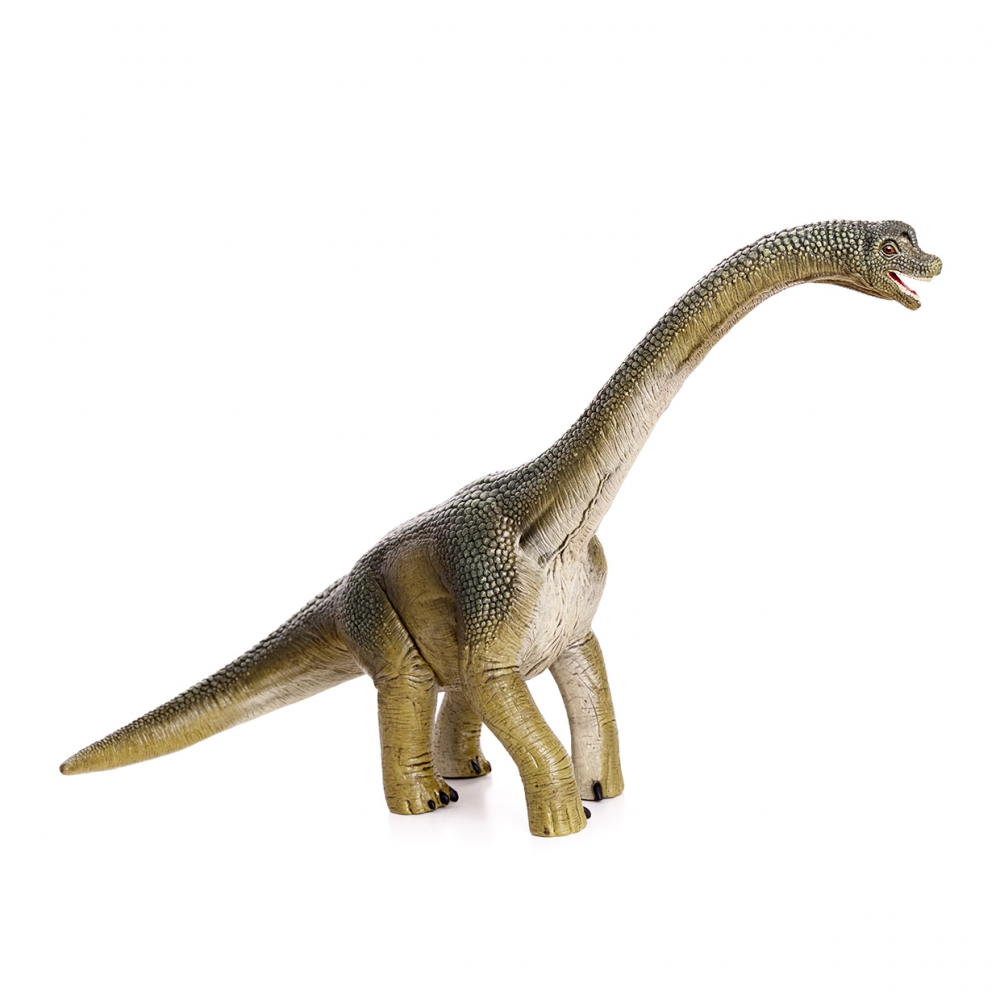 Imagen en la que aparece un diplodocus
