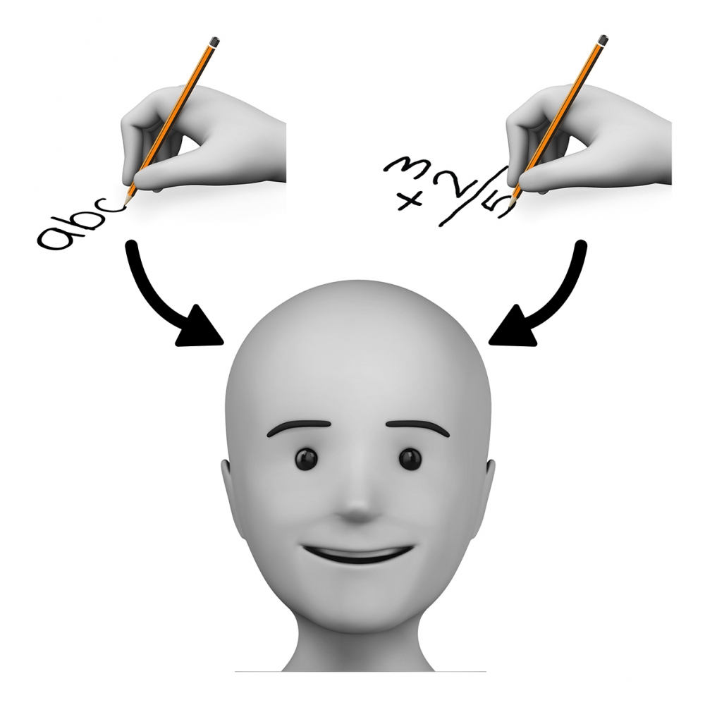 Imagen del verbo aprender