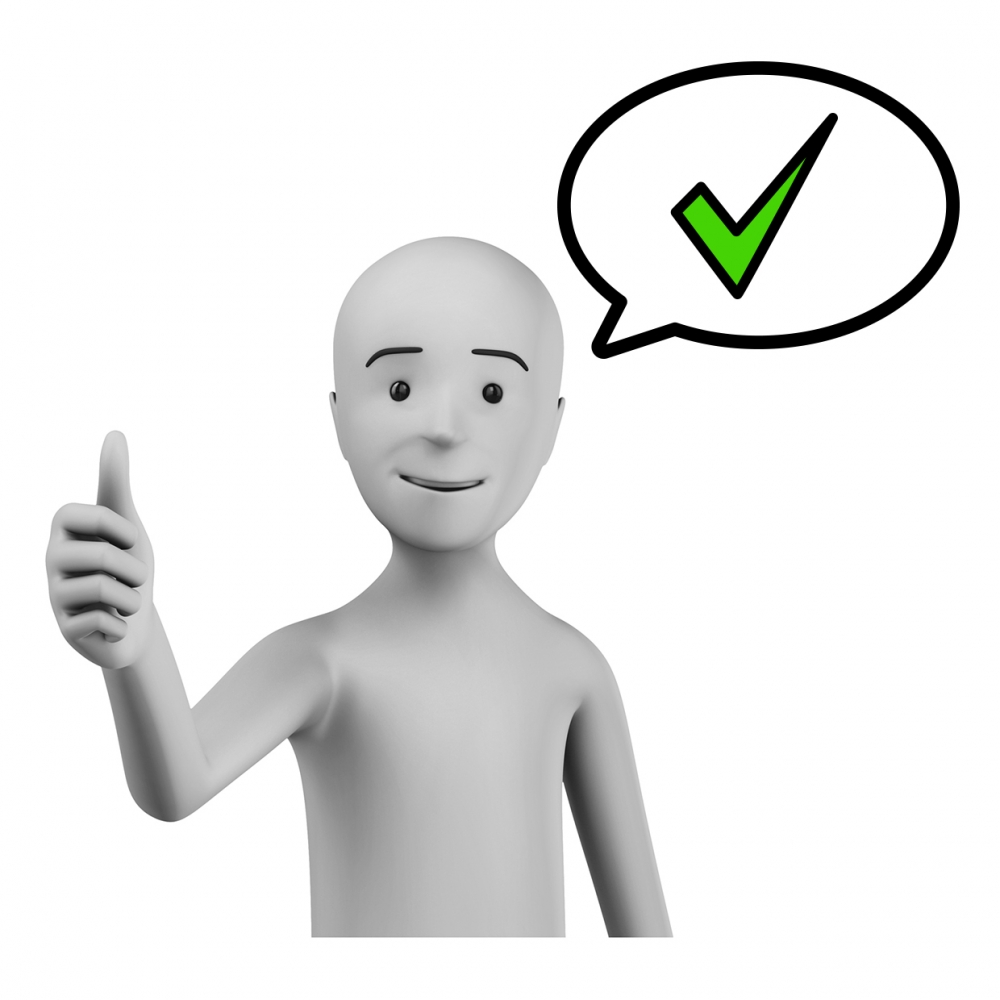 Imagen en la que se ve el concepto aprobar