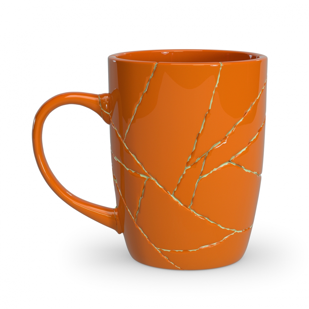 Imagen en la que se ve una taza arreglada