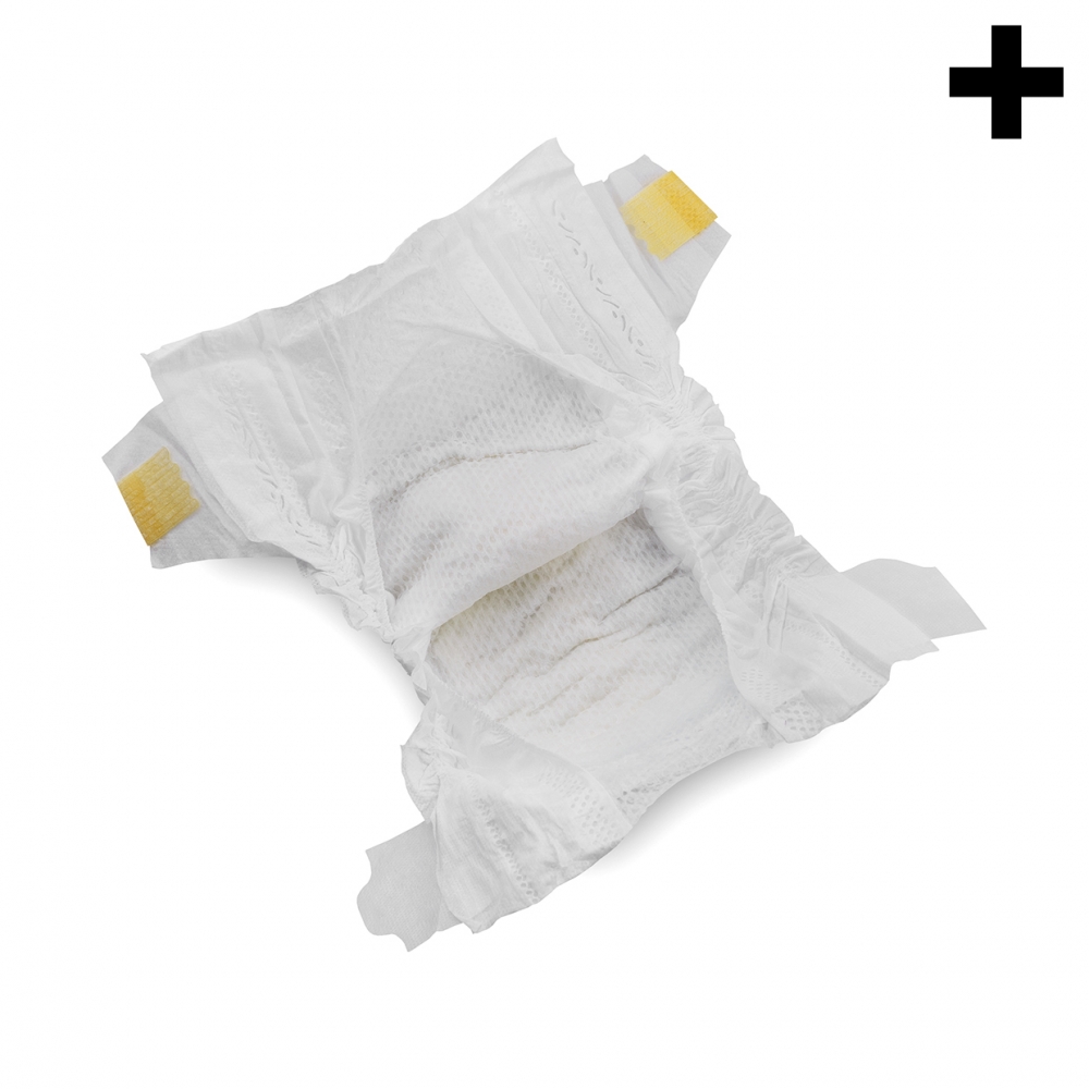 Imagen en la que se ve el plural del concepto pañal