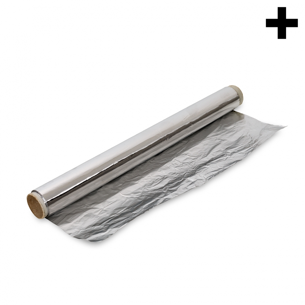 Imagen en la que se ve el plural del concepto papel de aluminio