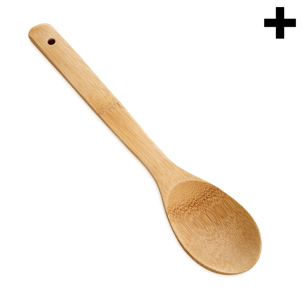 Imagen en la que se ve el plural del concepto cuchara de madera