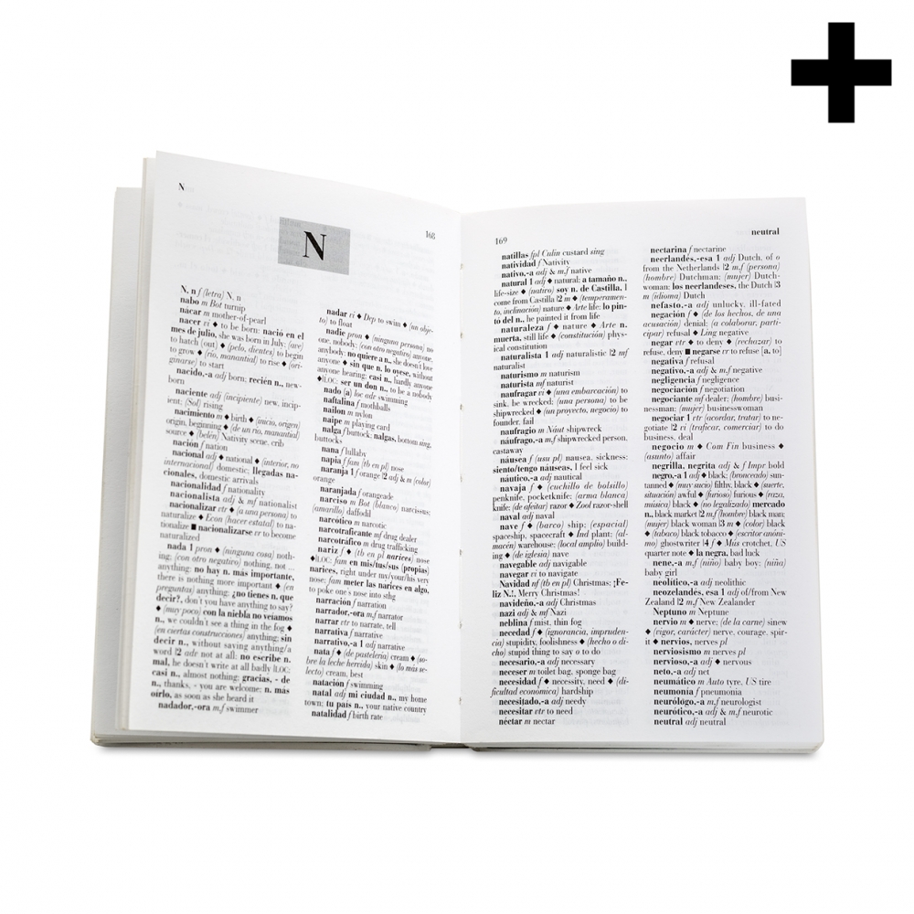 Imagen en la que se ve el plural del concepto diccionario