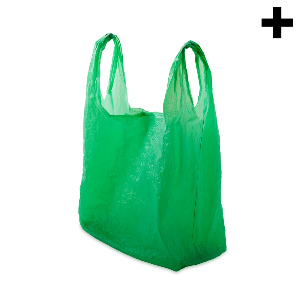 Imagen en la que se ve el plural del concepto bolsa de plástico