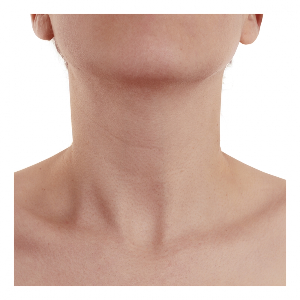 Imagen en la que se ve un cuello de persona