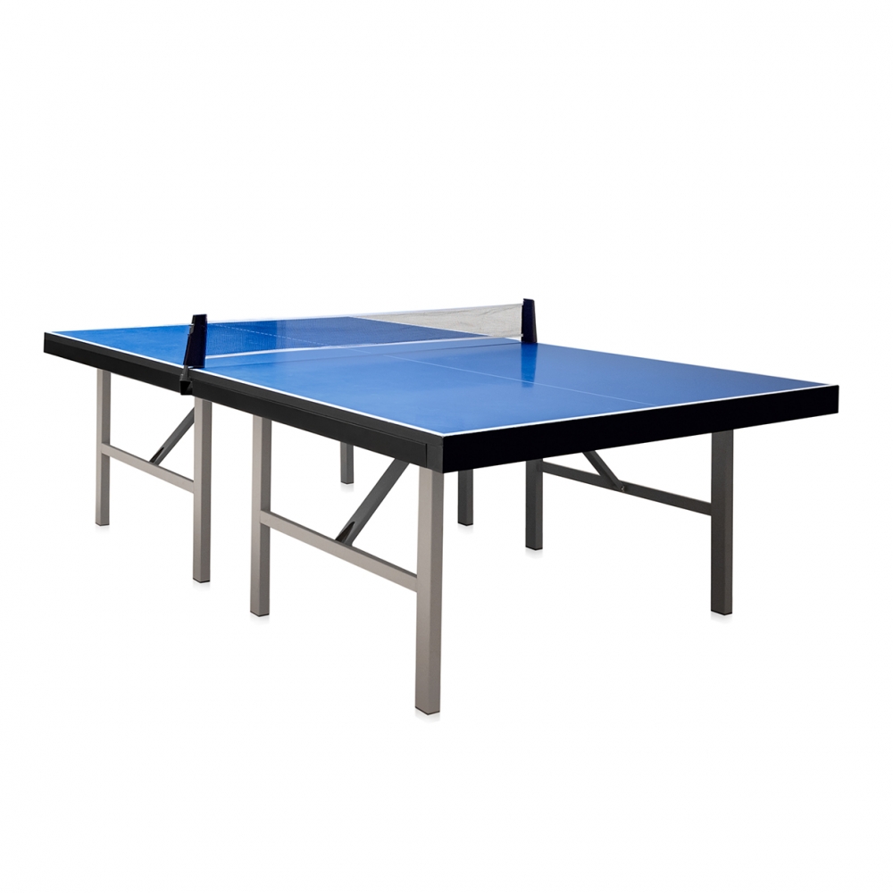 Imagen en la que se ve una mesa de ping pong