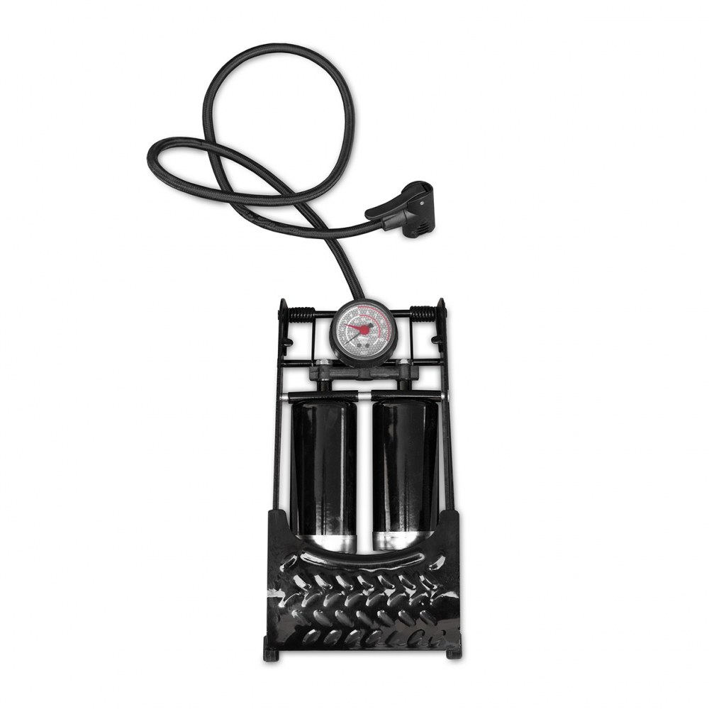 Imagen en la que se ve un inflador de neumáticos