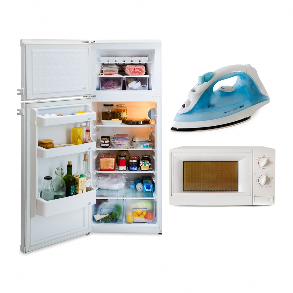 Imagen en la que se ve el concepto genérico de electrodomésticos