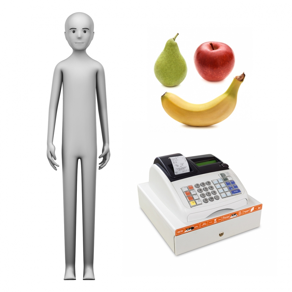 Imagen en la que se ve el concepto de frutero o frutera