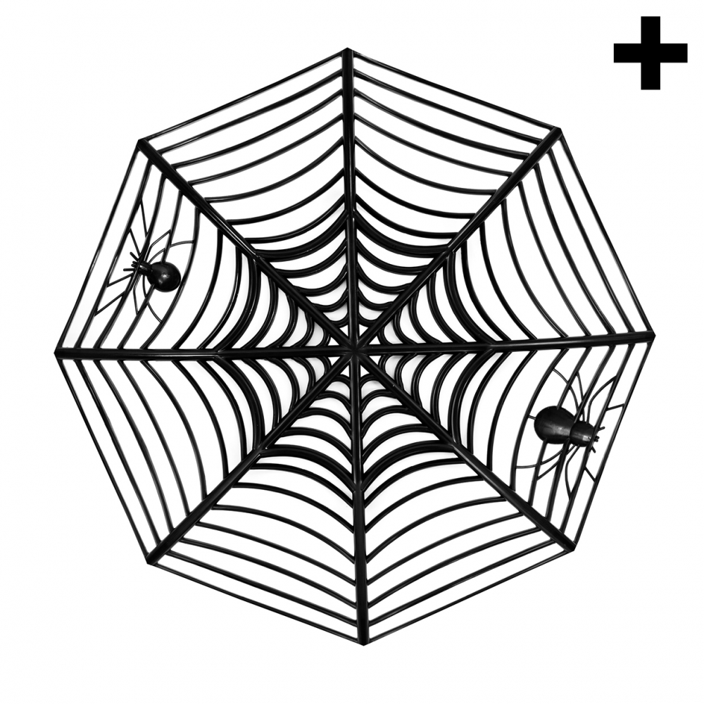 Imagen en la que se ve el plural del concepto telaraña de adorno