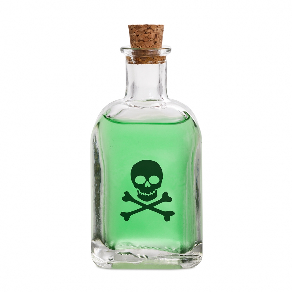 Imagen en la que se ve el concepto de veneno