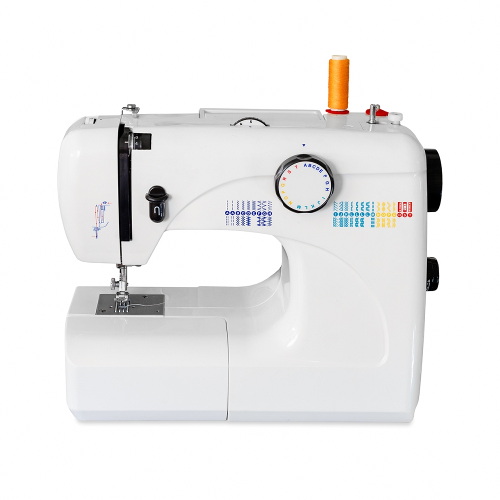 Imagen en la que se ve una máquina de coser