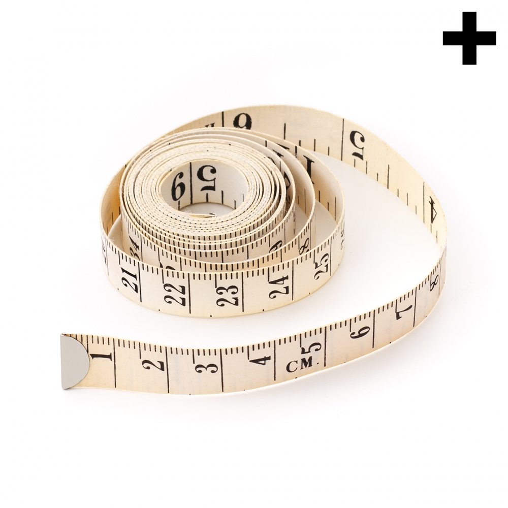 Imagen en la que se ve el plural del concepto metro de modista