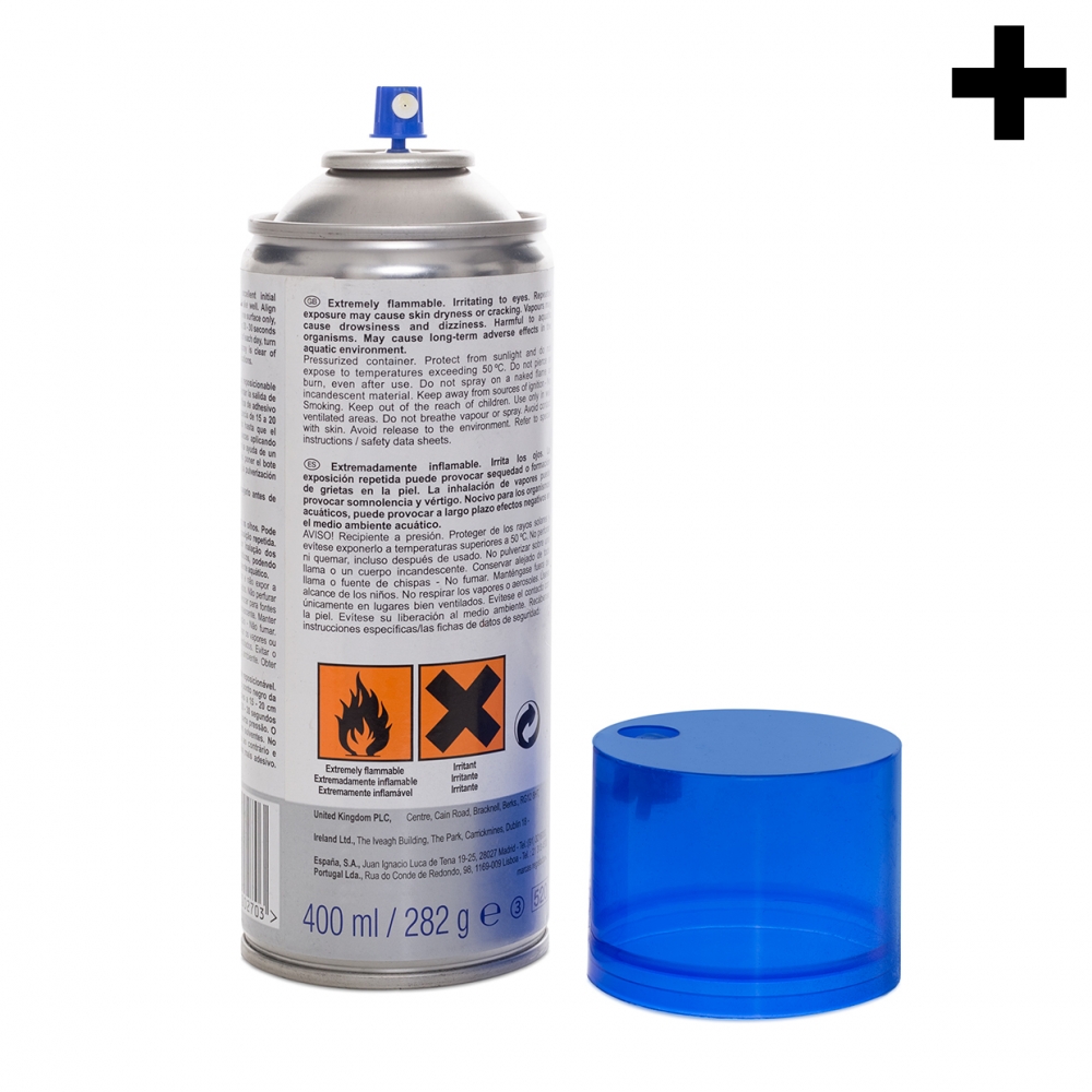 Imagen en la que se ve el plural del concepto spray