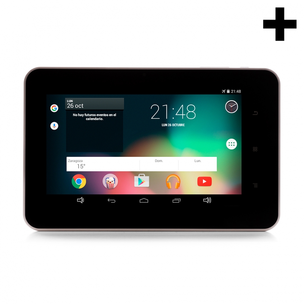 Imagen en la que se ve una tableta