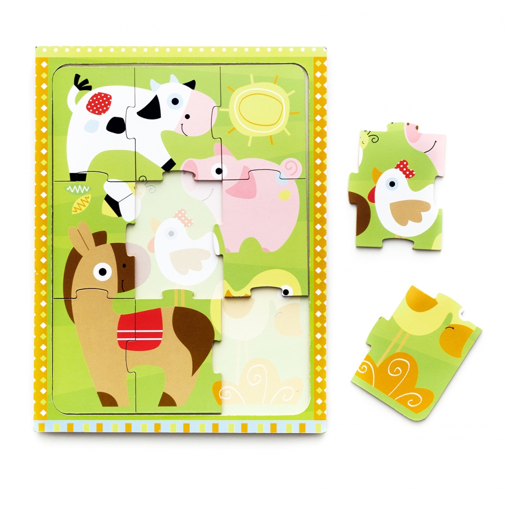 Imagen en la que se ve un puzzle de madera