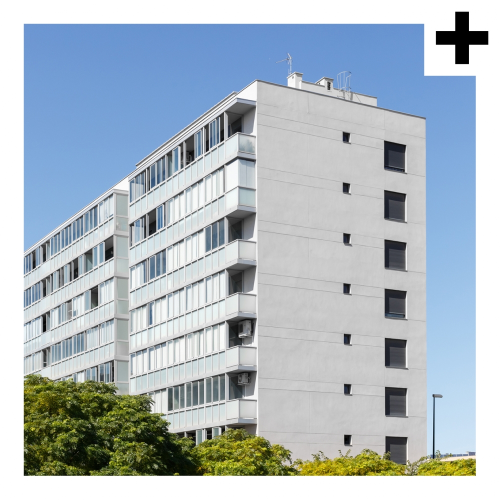 Imagen en la que se ve el plural del concepto edificio