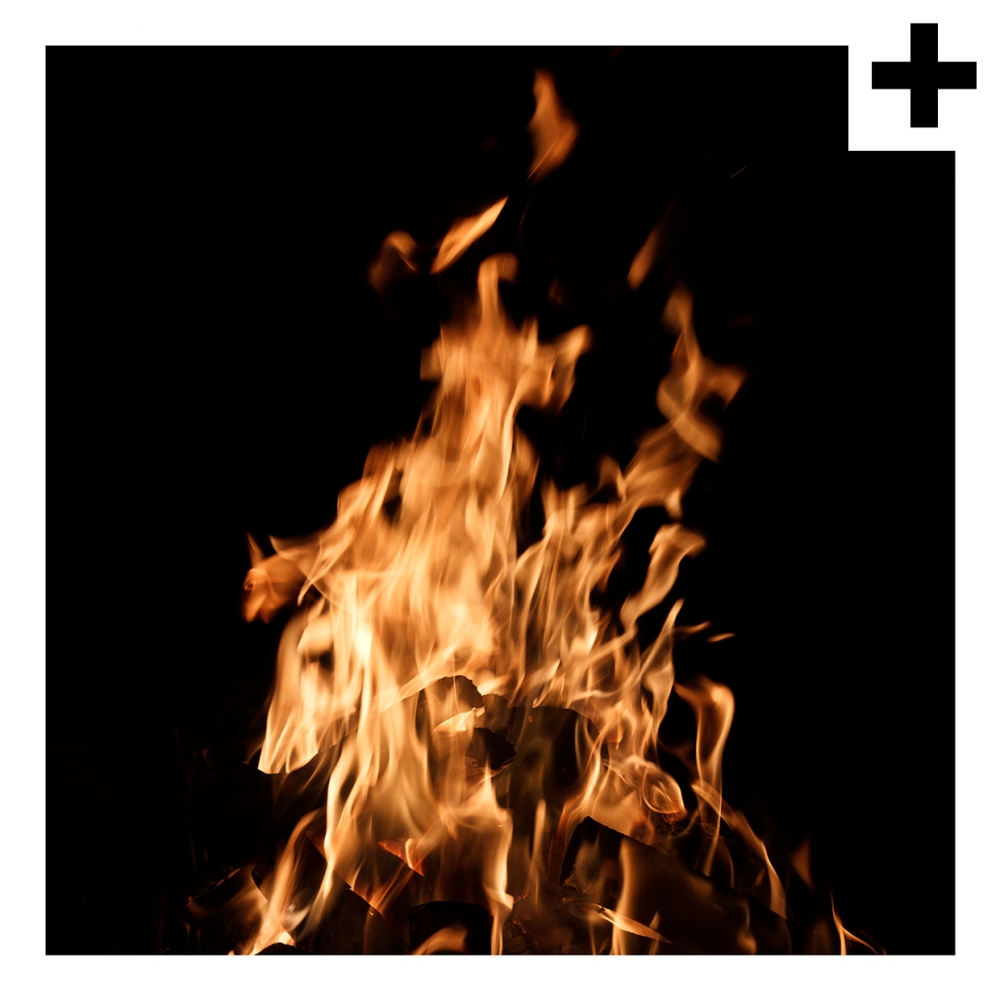 Imagen en la que se ve el plural del concepto fuego