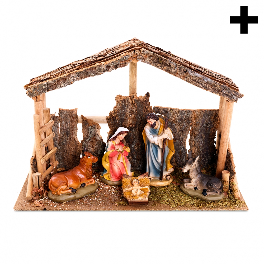 Imagen en la que se ve el plural del concepto Portal de Belén