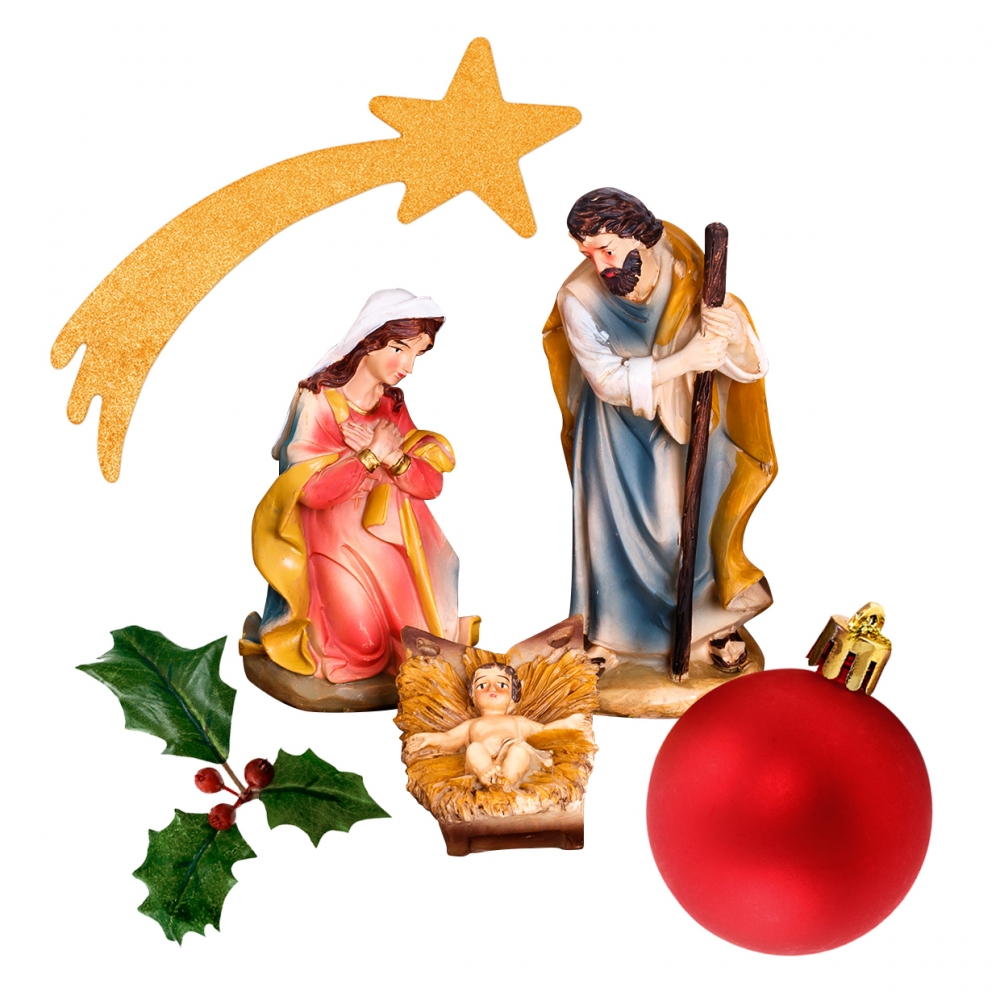 Imagen en la que se ve el concepto genérico de Navidad