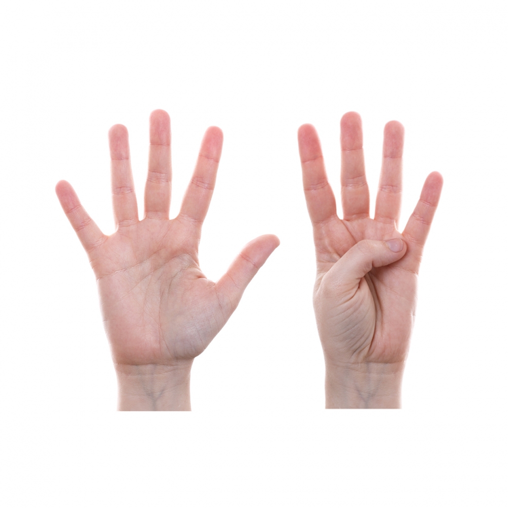 Imagen en la que se representa el número nueve