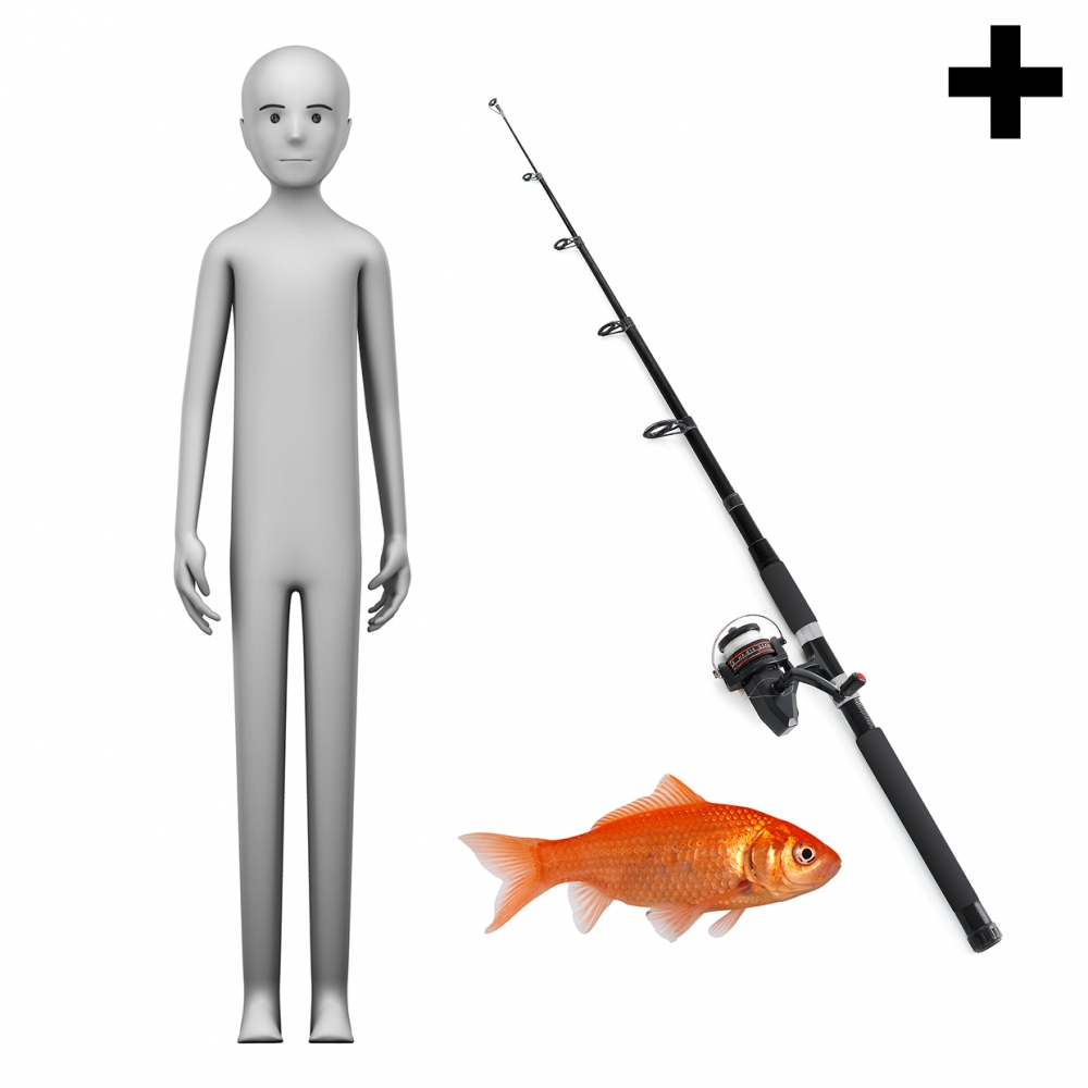 Imagen en la que se ve el plural del concepto pescador o pescadora
