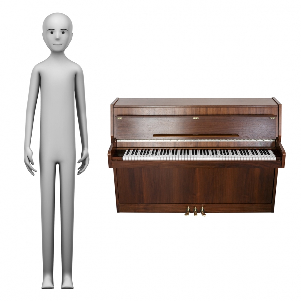 Imagen en la que se ve el concepto de pianista