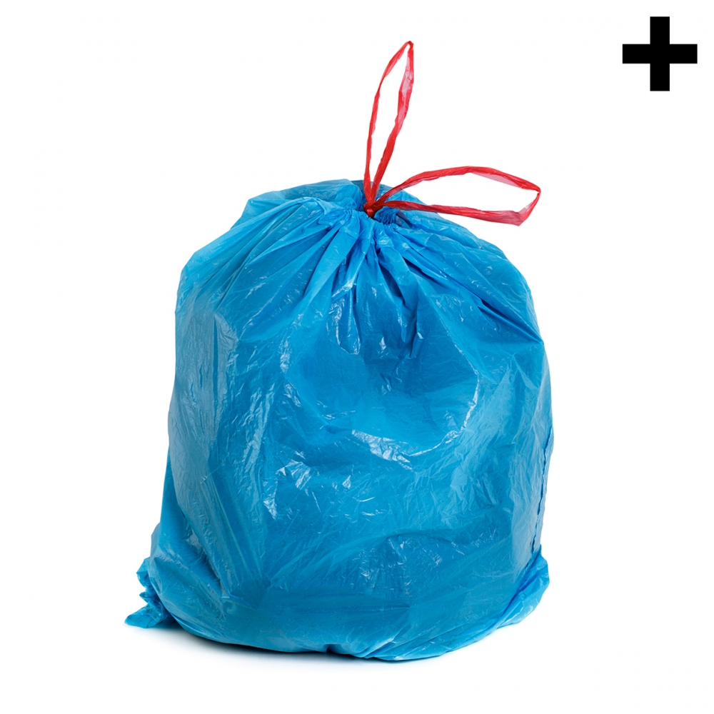 Imagen en la que se ve el plural del concepto bolsa de basura