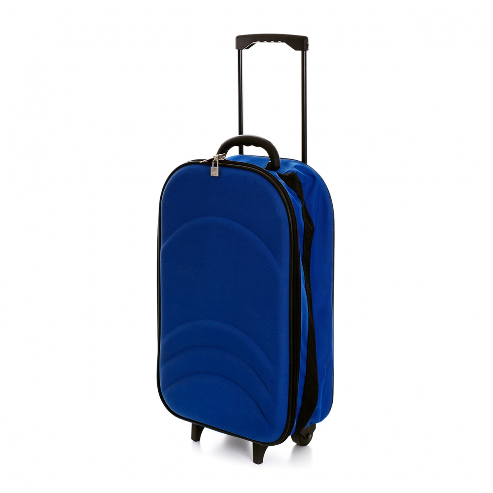 Imagen en la que se ve una maleta de viaje