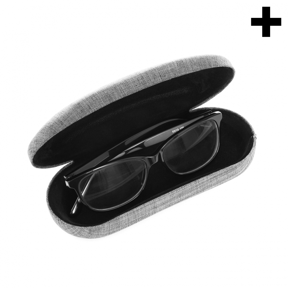 Imagen en la que se ve el plural del concepto funda de gafas