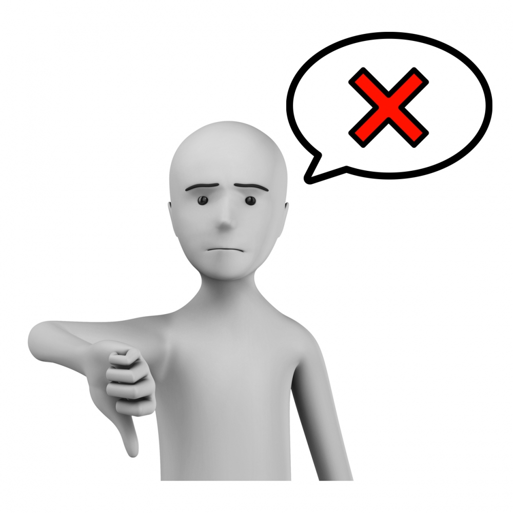 Imagen en la que se ve el concepto suspender