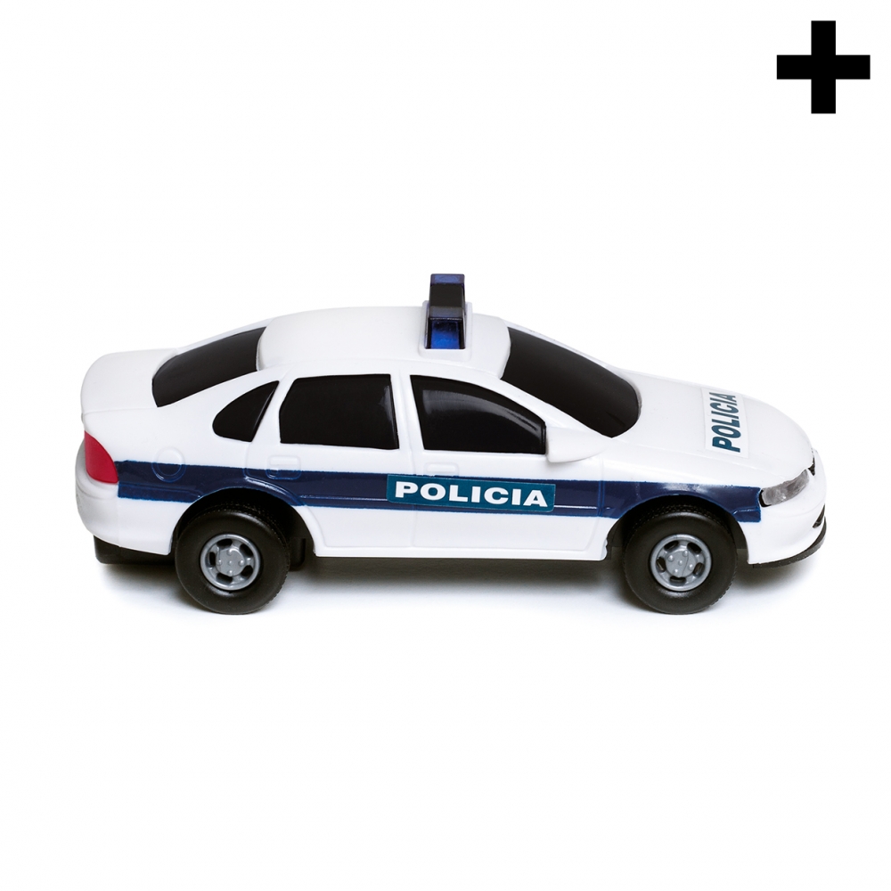 Imagen en la que se ve el plural del concepto coche de policía